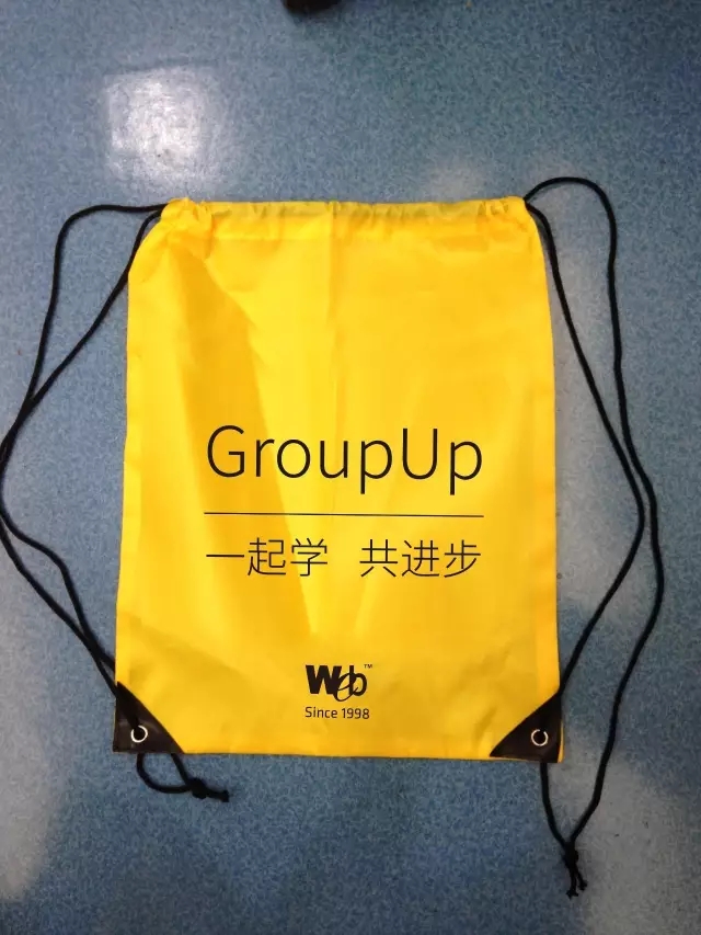 GroupUp拉繩背包定制定做工廠